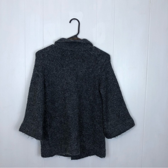 Atmosphere Mohair Blend Collared Single Button Cardigan Sz 8 - Picture 7 of 10